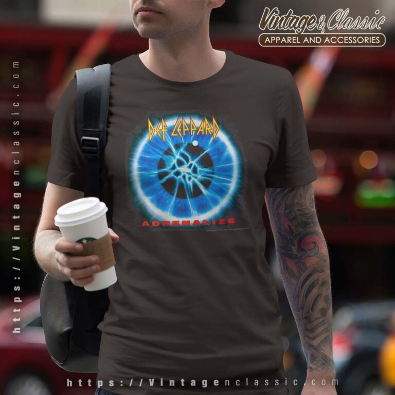 Def Leppard Adrenalize Album Shirt Def Leppard Adrenalize Album Shirt