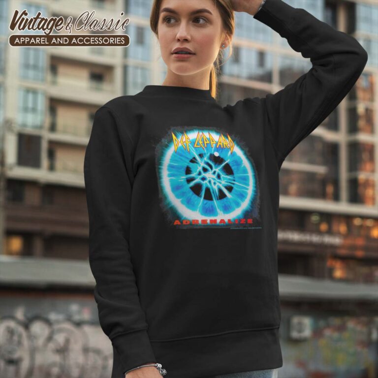 Def Leppard Adrenalize Album Sweatshirt Def Leppard Adrenalize Album Sweatshirt