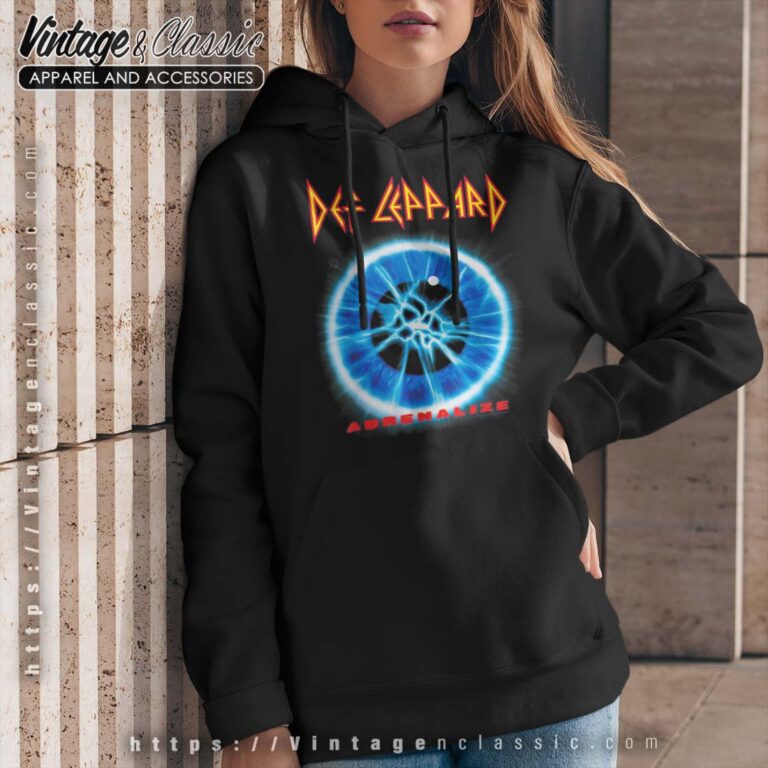 Def Leppard Adrenalize Hoodie Def Leppard Adrenalize Hoodie