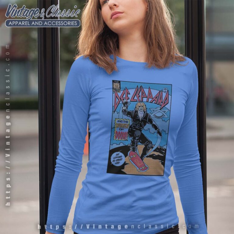 Def Leppard Comic Longsleeves Def Leppard Comic Longsleeves