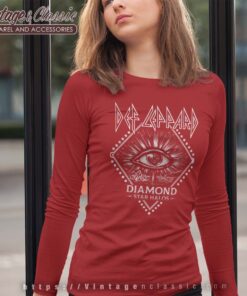 Def Leppard Diamond Longsleeves