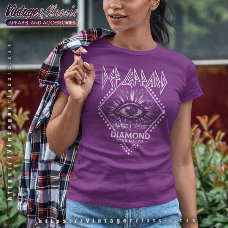 Def Leppard Diamond Tshirt Def Leppard Diamond Tshirt