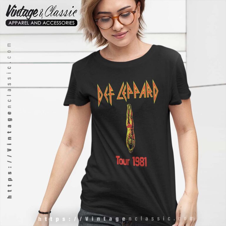 Def Leppard Dive Shirt Def Leppard Dive Shirt