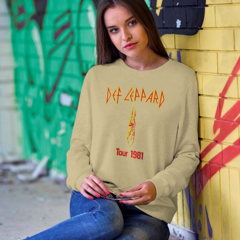 Def Leppard Dive Sweatshirt Def Leppard Dive Sweatshirt