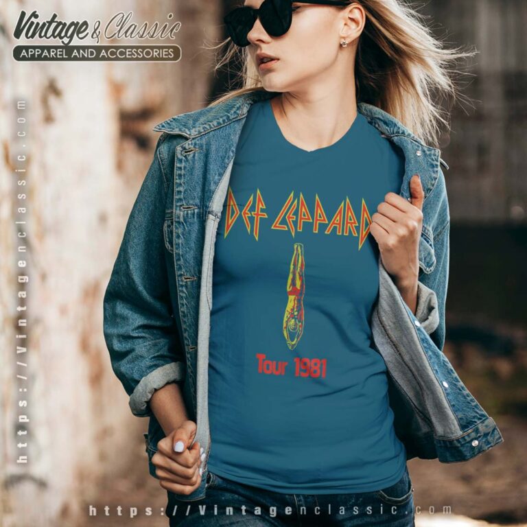 Def Leppard Dive Vneck Def Leppard Dive Vneck
