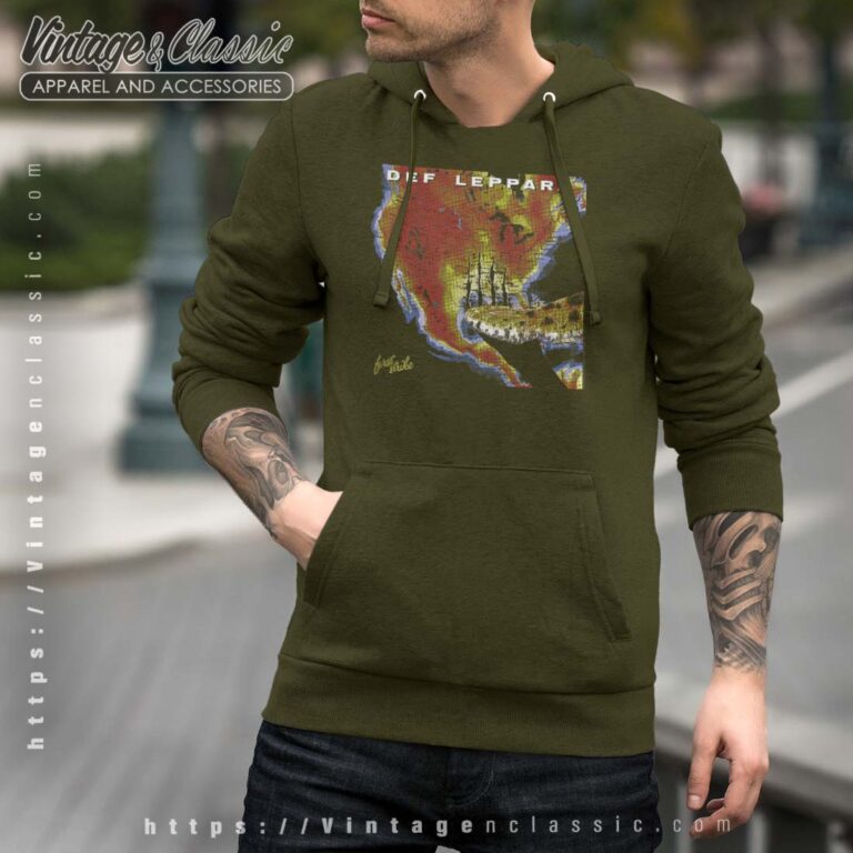 Def Leppard First Strike Men Hoodie Def Leppard First Strike Men Hoodie