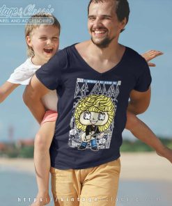 Def Leppard Funny V Neck TShirt