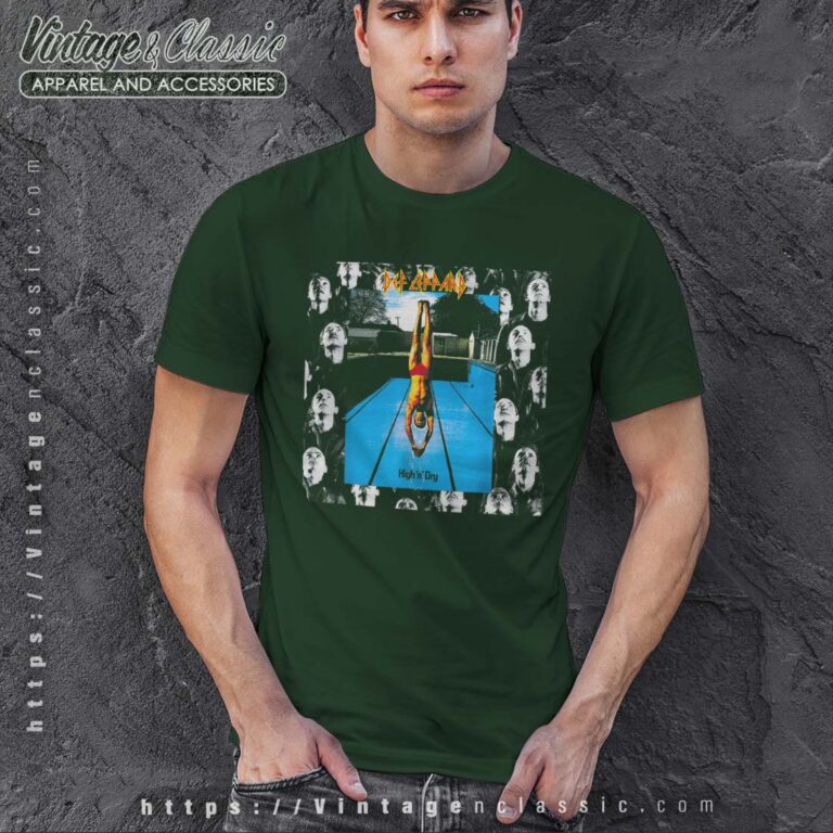 Def Leppard High n Dry Tshirt Def Leppard High n Dry Tshirt