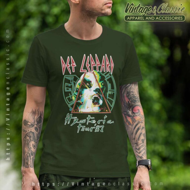 Def Leppard Hysteria 1987 T Shirt Def Leppard Hysteria 1987 T Shirt