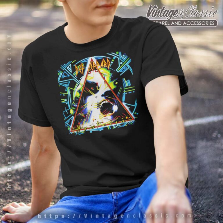 Def Leppard Hysteria Album Tshirt Def Leppard Hysteria Album Tshirt
