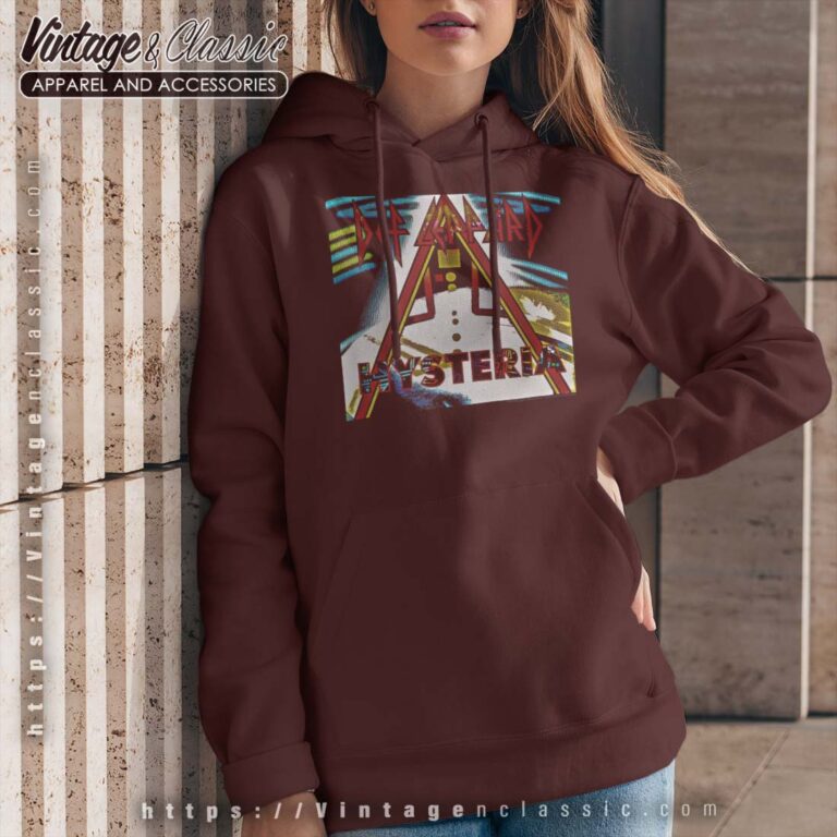 Def Leppard Hysteria I Hoodie Def Leppard Hysteria I Hoodie