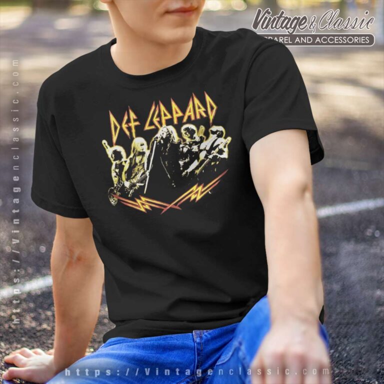Def Leppard Hysteria Tour T Shirt Def Leppard Hysteria Tour T Shirt