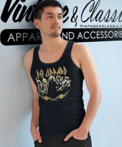 Def Leppard Hysteria Tour Tank Top Racerback