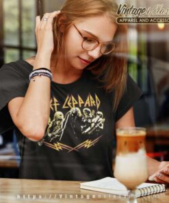 Def Leppard Hysteria Tour Women TShirt