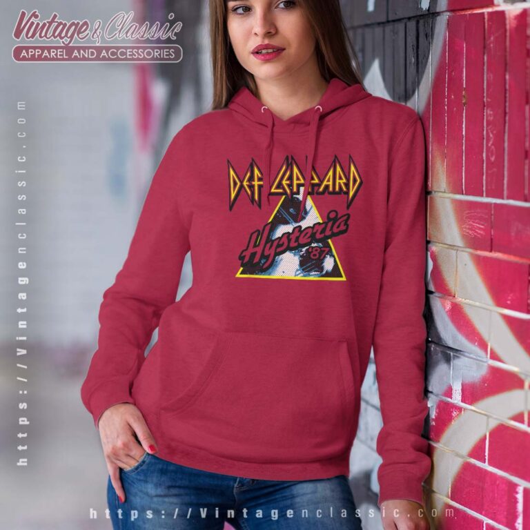 Def Leppard Hysterical Hoodie Def Leppard Hysterical Hoodie
