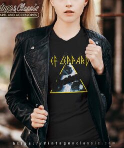 Def Leppard Hysterical Vneck