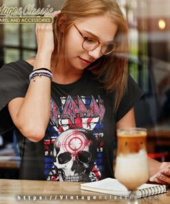 Def Leppard Jack Skull Shirt 7 Def Leppard Jack Skull Women TShirt