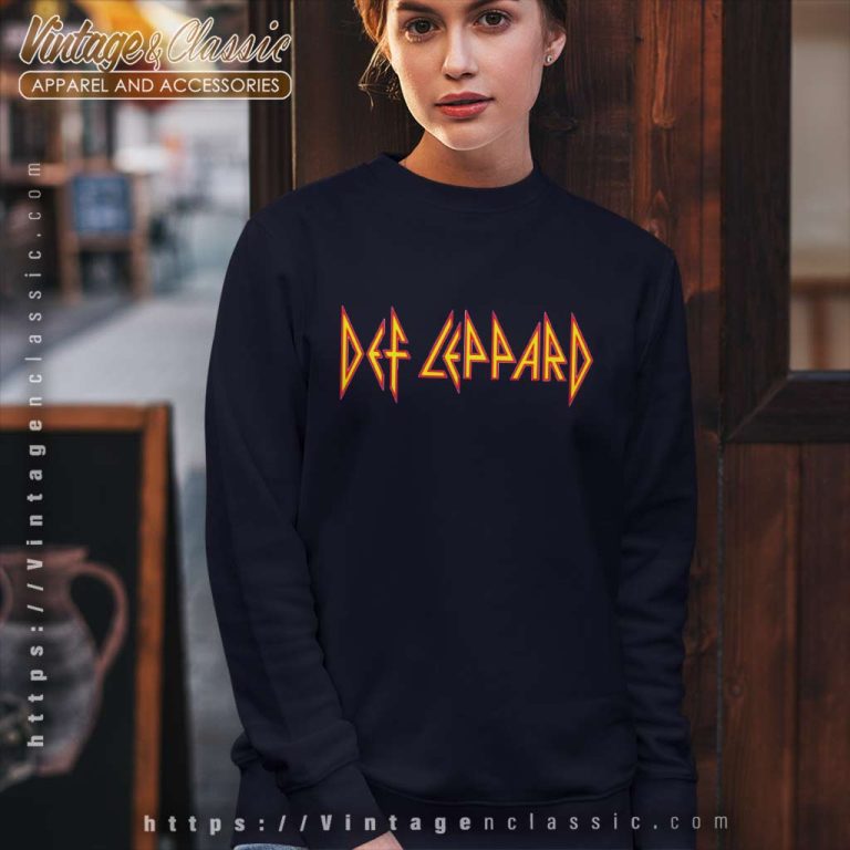 Def Leppard Logo Sweatshirt Def Leppard Logo Sweatshirt