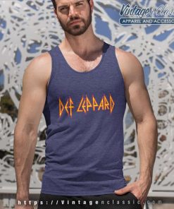 Def Leppard Logo Tank Top Racerback