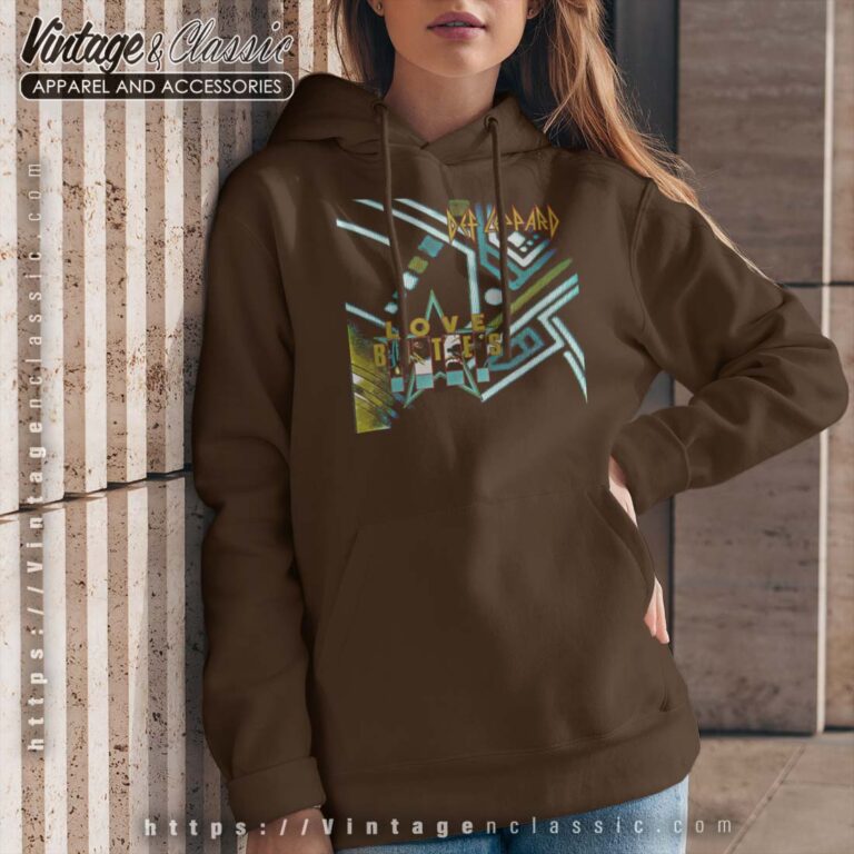 Def Leppard Love Bites Hoodie Def Leppard Love Bites Hoodie