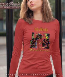Def Leppard Love Bites Hysteria Longsleeves