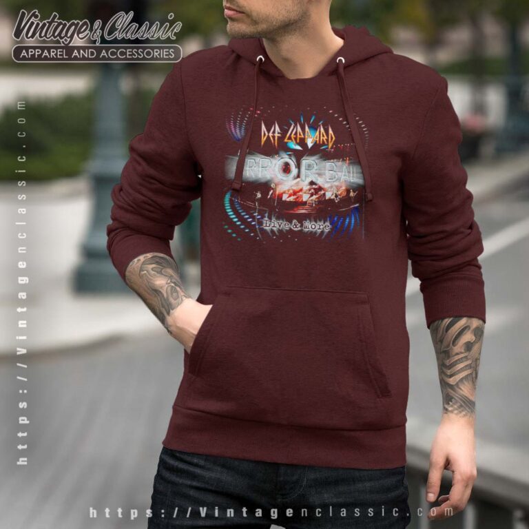 Def Leppard Mirror Ball Album Men Hoodie Def Leppard Mirror Ball Album Men Hoodie