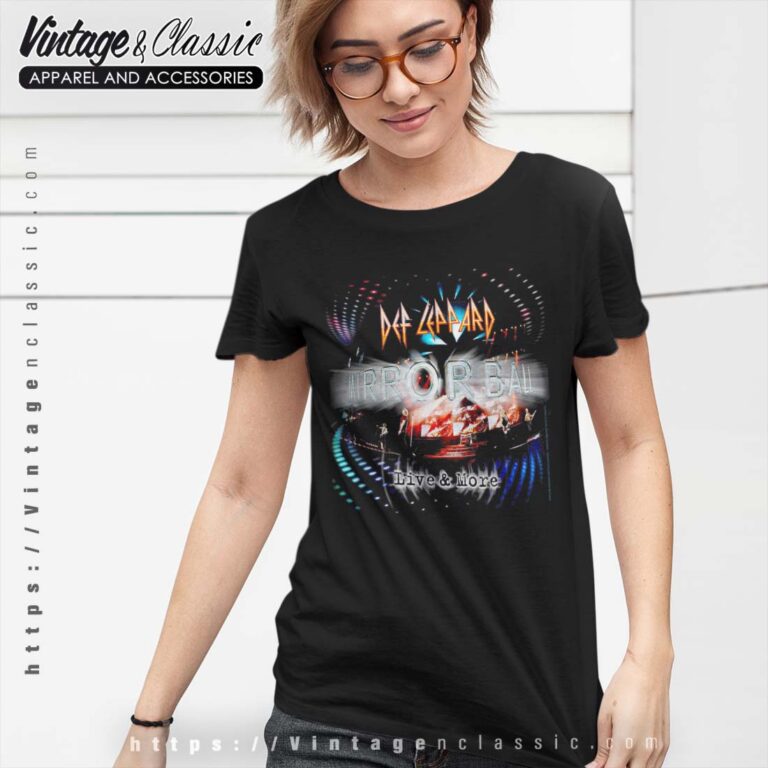 Def Leppard Mirror Ball Album Tshirt Def Leppard Mirror Ball Album Tshirt