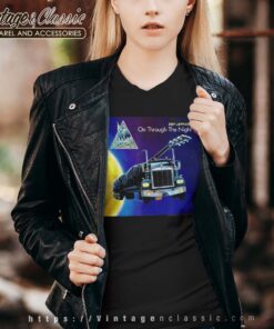 Def Leppard On Through The Night Vneck