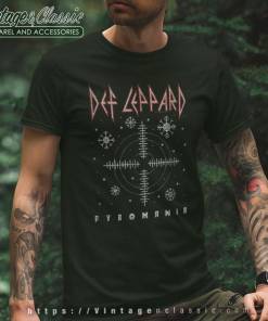 Def Leppard Pyromania Album T Shirt