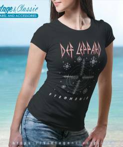 Def Leppard Pyromania Album Women TShirt