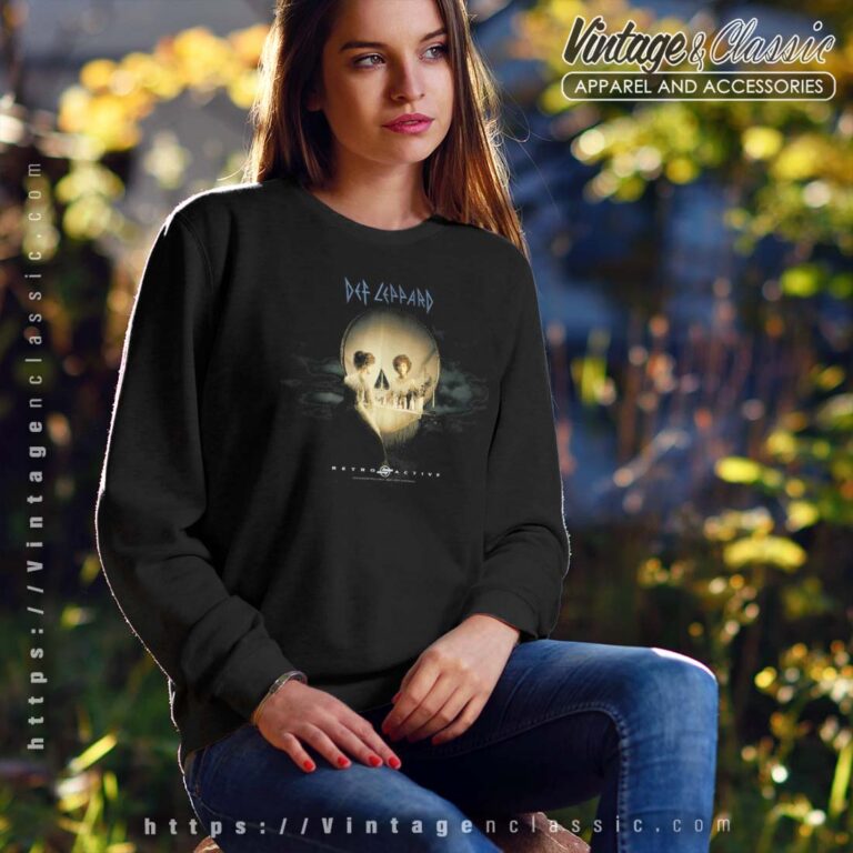 Def Leppard Retro Active Album Sweatshirt Def Leppard Retro Active Album Sweatshirt