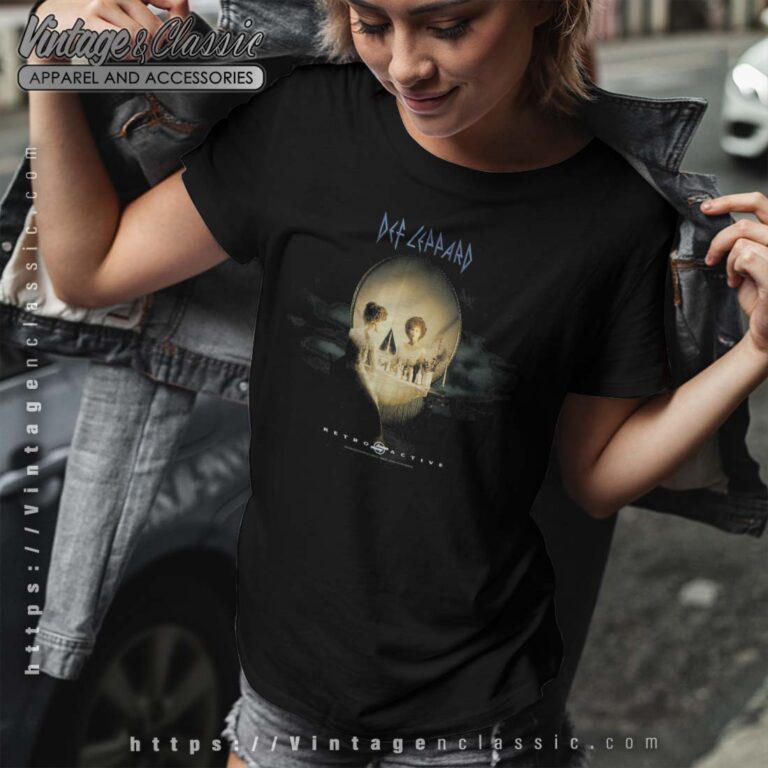 Def Leppard Retro Active Album Tshirt Def Leppard Retro Active Album Tshirt