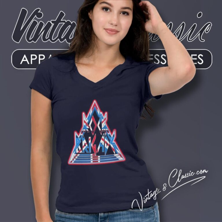 Def Leppard Shirt 2024 Rock Brigade Membership V Neck TShirt Def Leppard Shirt 2024 Rock Brigade Membership V Neck TShirt