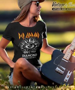 Def Leppard Shirt Diamond Star Halos 6 Def Leppard Shirt Diamond Star Halos Women TShirt