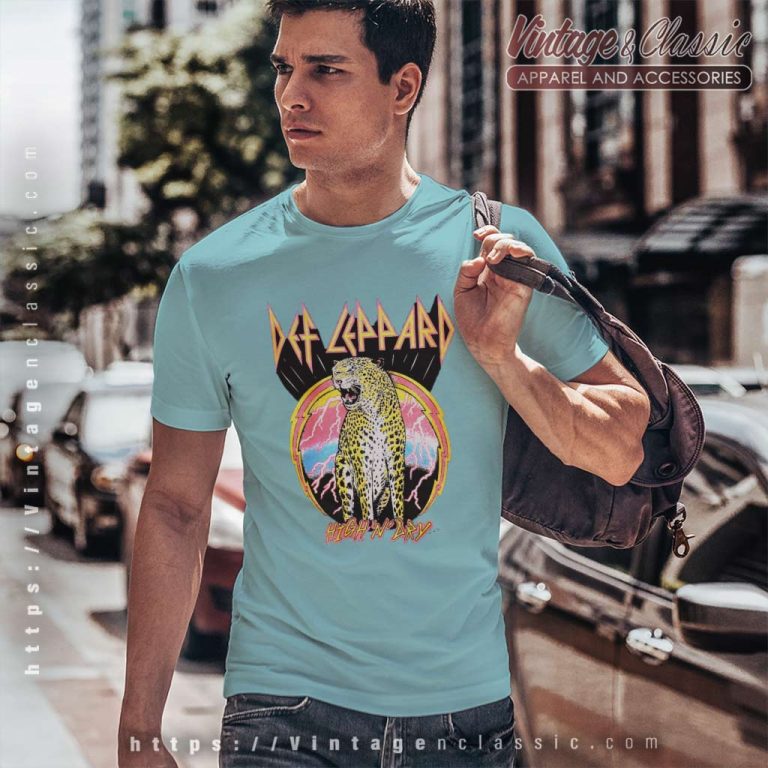 Def Leppard Shirt High N Dry Album Cover T Shirt Def Leppard Shirt High N Dry Album Cover T Shirt