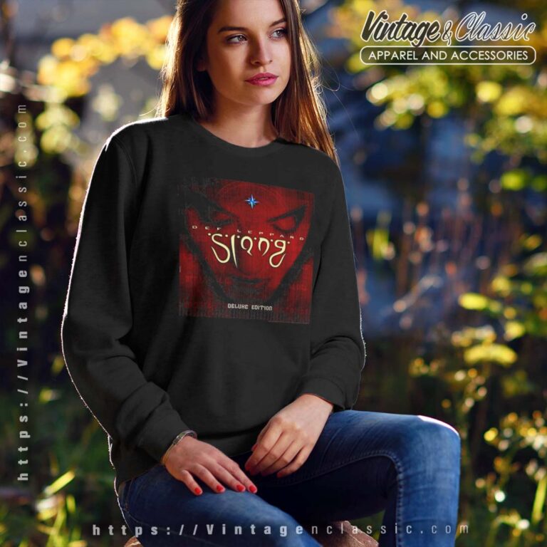 Def Leppard Slang Sweatshirt Def Leppard Slang Sweatshirt