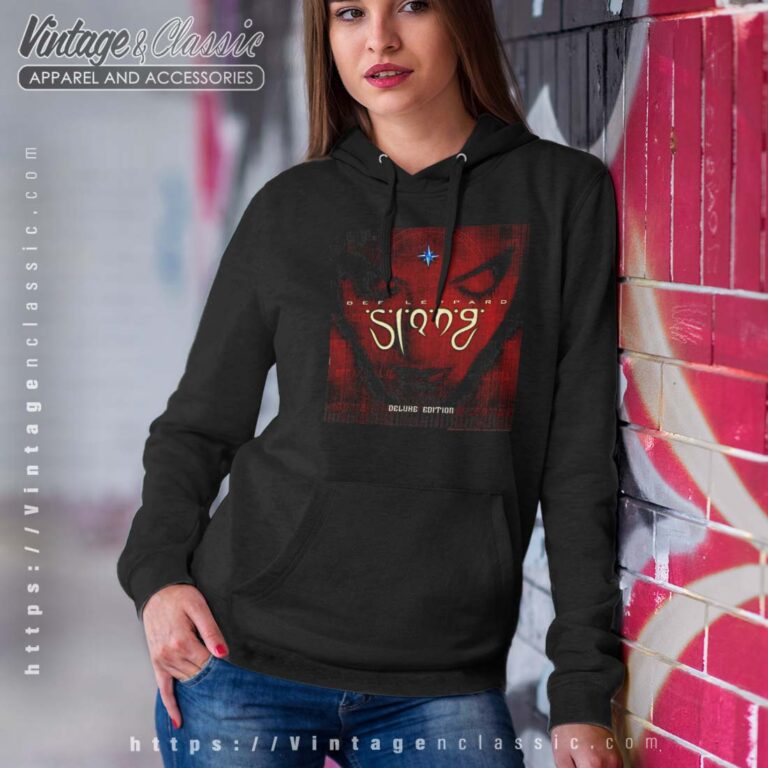 Def Leppard Slang Women Hoodie Def Leppard Slang Women Hoodie
