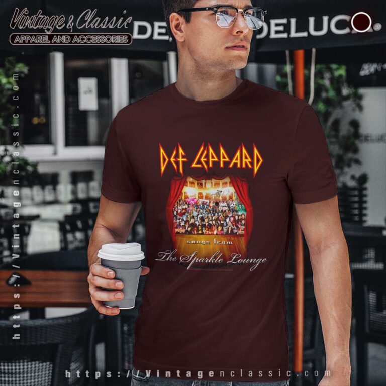 Def Leppard Songs From The Sparkle Lounge Tshirt Def Leppard Songs From The Sparkle Lounge Tshirt