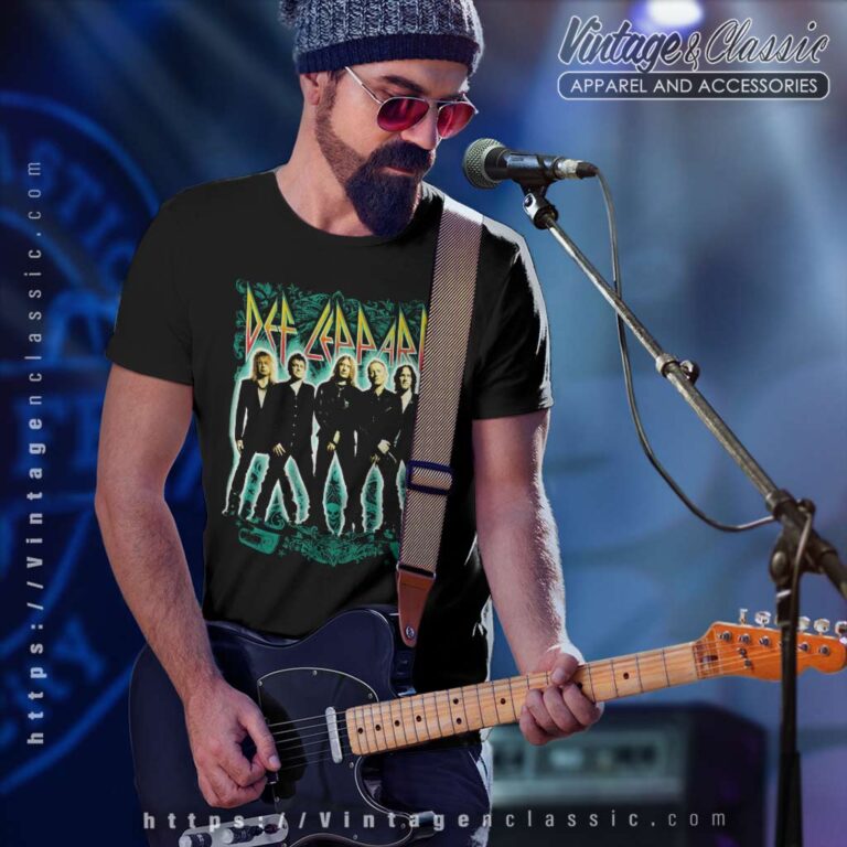 Def Leppard Stance 2012 Tour T Shirt Def Leppard Stance 2012 Tour T Shirt