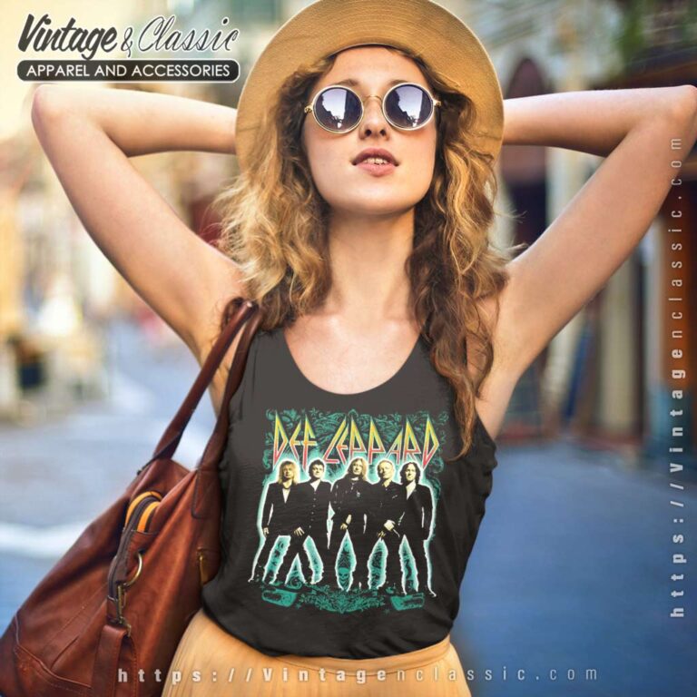 Def Leppard Stance 2012 Tour Tank Top Racerback Def Leppard Stance 2012 Tour Tank Top Racerback