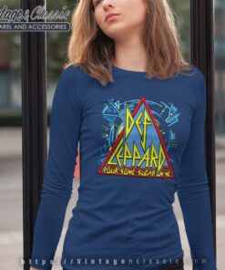 Def Leppard Sugar Logo Longsleeves