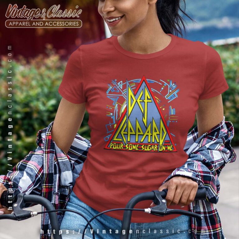 Def Leppard Sugar Logo Tshirt Def Leppard Sugar Logo Tshirt