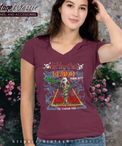 Def Leppard The Stadium Tour V Neck TShirt