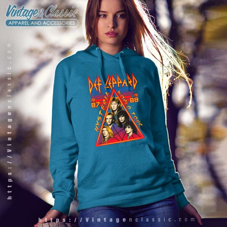 Def Leppard World Tour Hoodie Def Leppard World Tour Hoodie