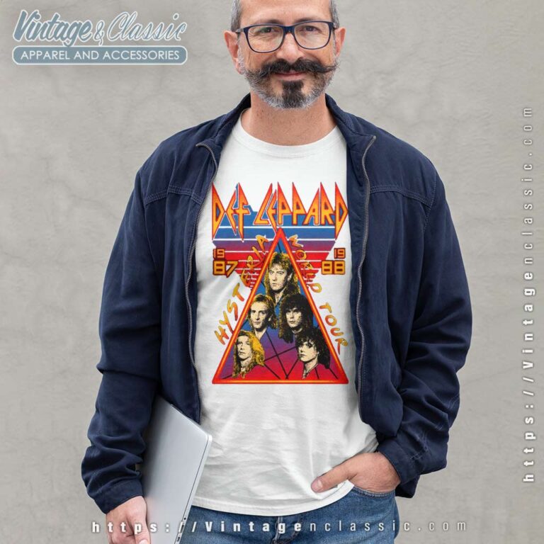 Def Leppard World Tour Long Sleeve Tee Def Leppard World Tour Long Sleeve Tee