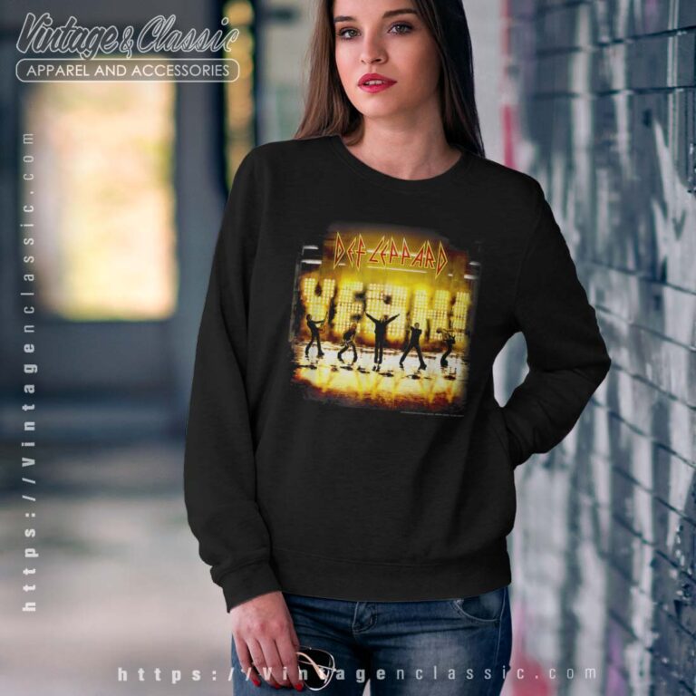 Def Leppard Yeah Album Sweatshirt Def Leppard Yeah Album Sweatshirt