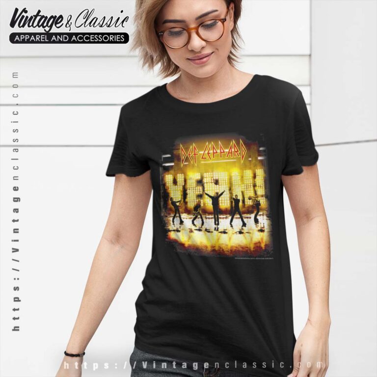 Def Leppard Yeah Album Tshirt Def Leppard Yeah Album Tshirt