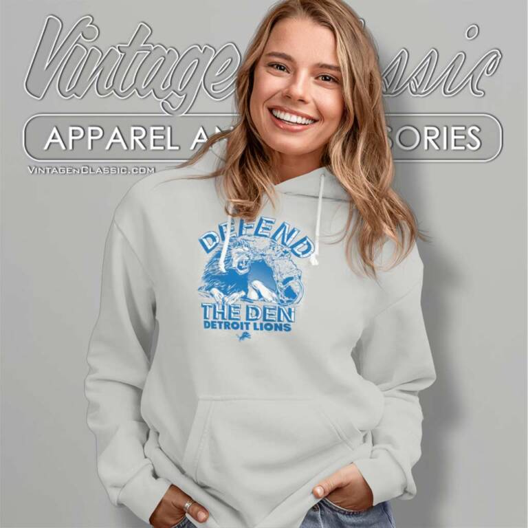 Defend The Den Detroit Lions Hoodie Defend The Den Detroit Lions Hoodie