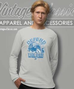 Defend The Den Detroit Lions Shirt 4 Defend The Den Detroit Lions Long Sleeve Tee