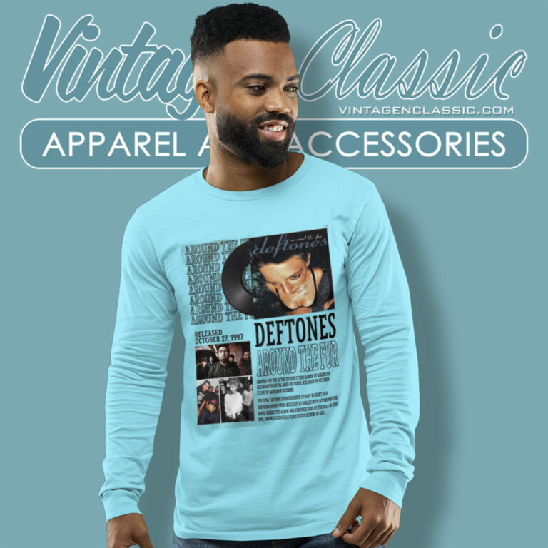 Deftones Around The Fur Long Sleeve Tee Deftones Around The Fur Long Sleeve Tee